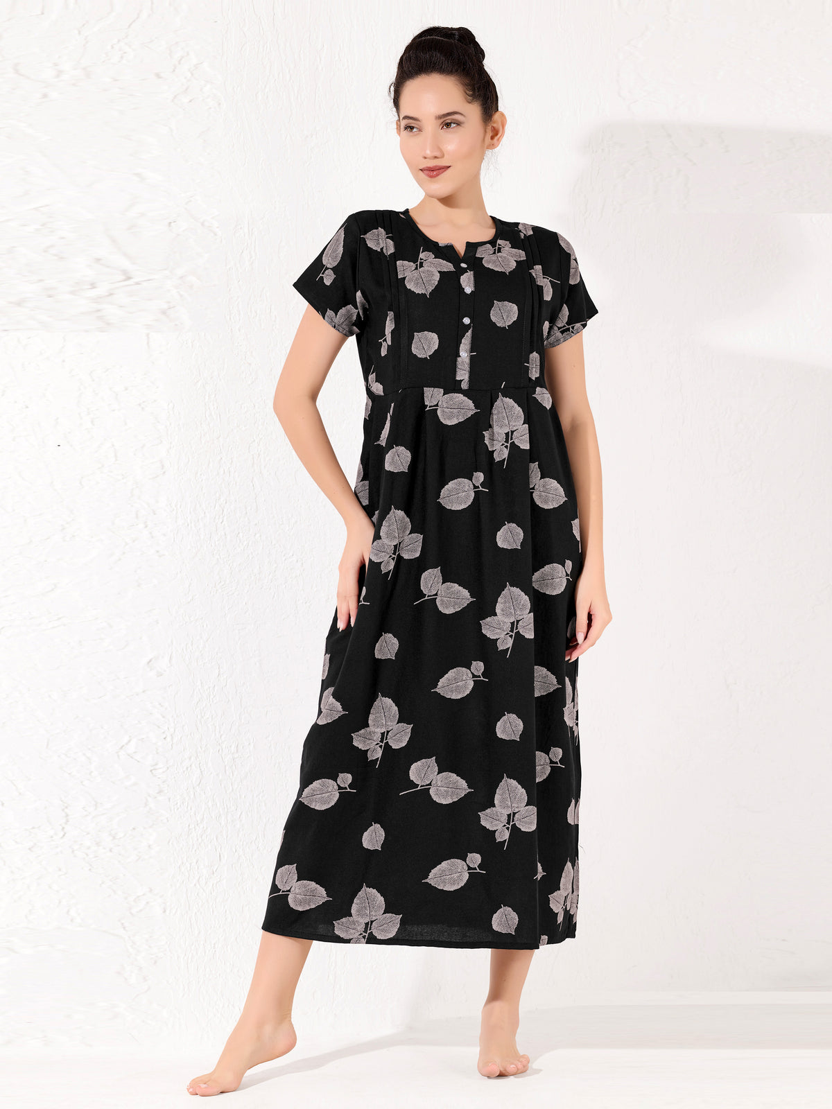 Alpine KURTHI Style Nighties| FancySleeve | Zipless Model | Updated Collection's for Stylish Women AK (H/S)