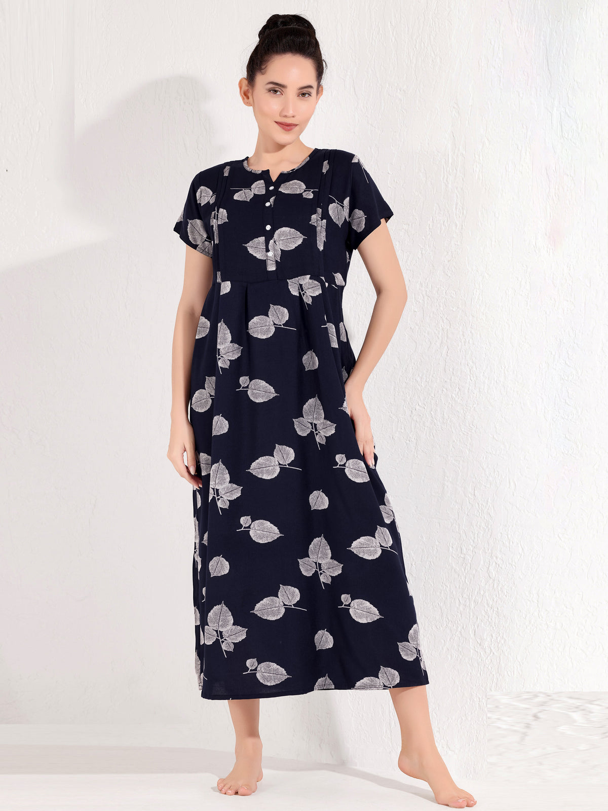 Alpine KURTHI Style Nighties| FancySleeve | Zipless Model | Updated Collection's for Stylish Women AK (H/S)