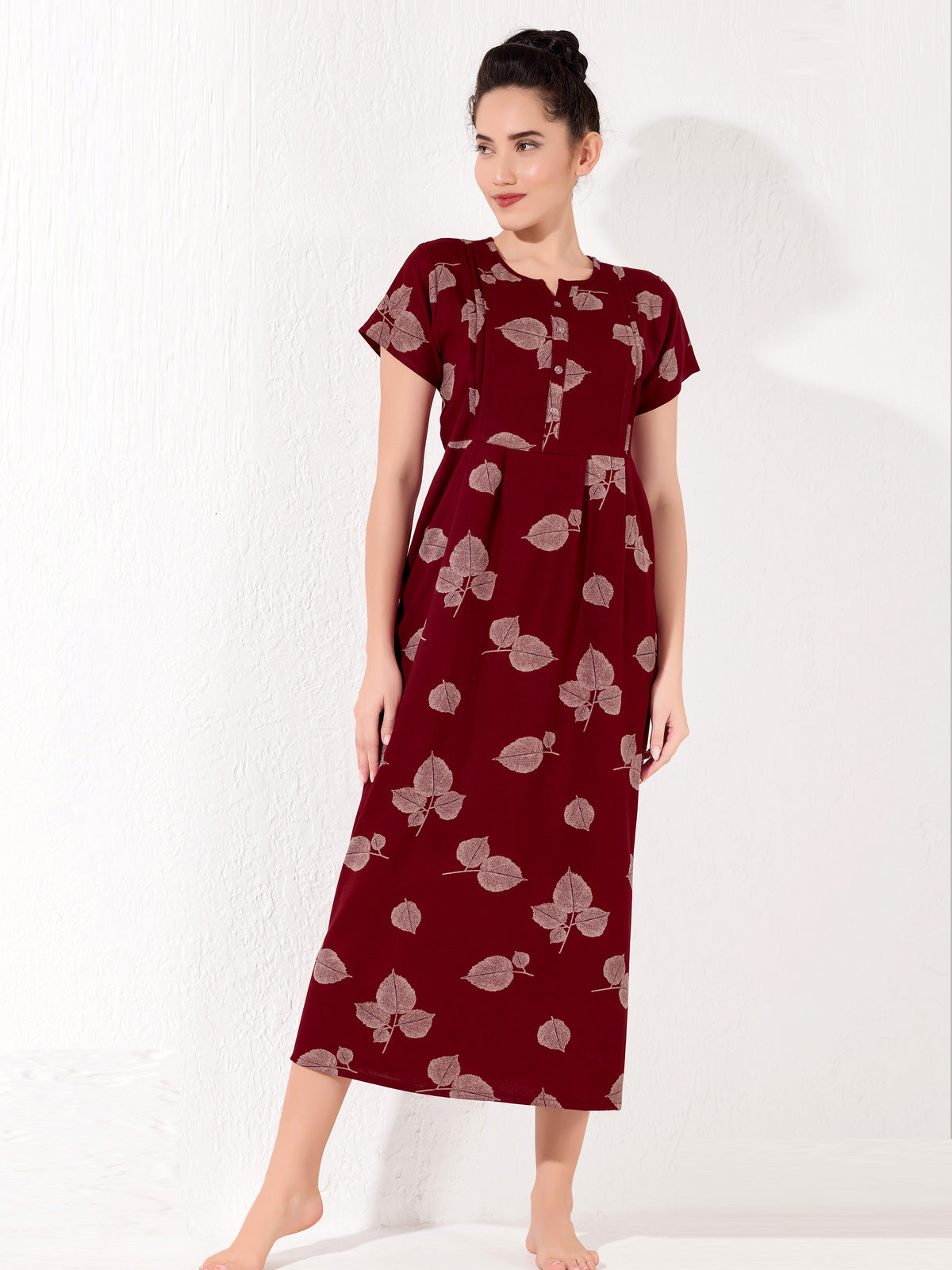 Alpine KURTHI Style Nighties| FancySleeve | Zipless Model | Updated Collection's for Stylish Women AK (H/S)