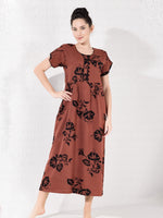 Alpine KURTHI Style Nighties| FancySleeve | Zipless Model | Updated Collection's for Stylish Women AK (H/S)