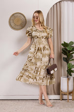 Rayon MAXI FROCK Model Nighties | Fancy Petal Sleeve | Fancy Neck & Side Pocket | Pleated Frock MAXI Style | Trendy Collection's for Stylish Women & Teenage Girl (PSG-H)