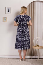 Rayon MAXI FROCK Model Nighties | Fancy Petal Sleeve | Fancy Neck & Side Pocket | Pleated Frock MAXI Style | Trendy Collection's for Stylish Women & Teenage Girl (PSG-H)