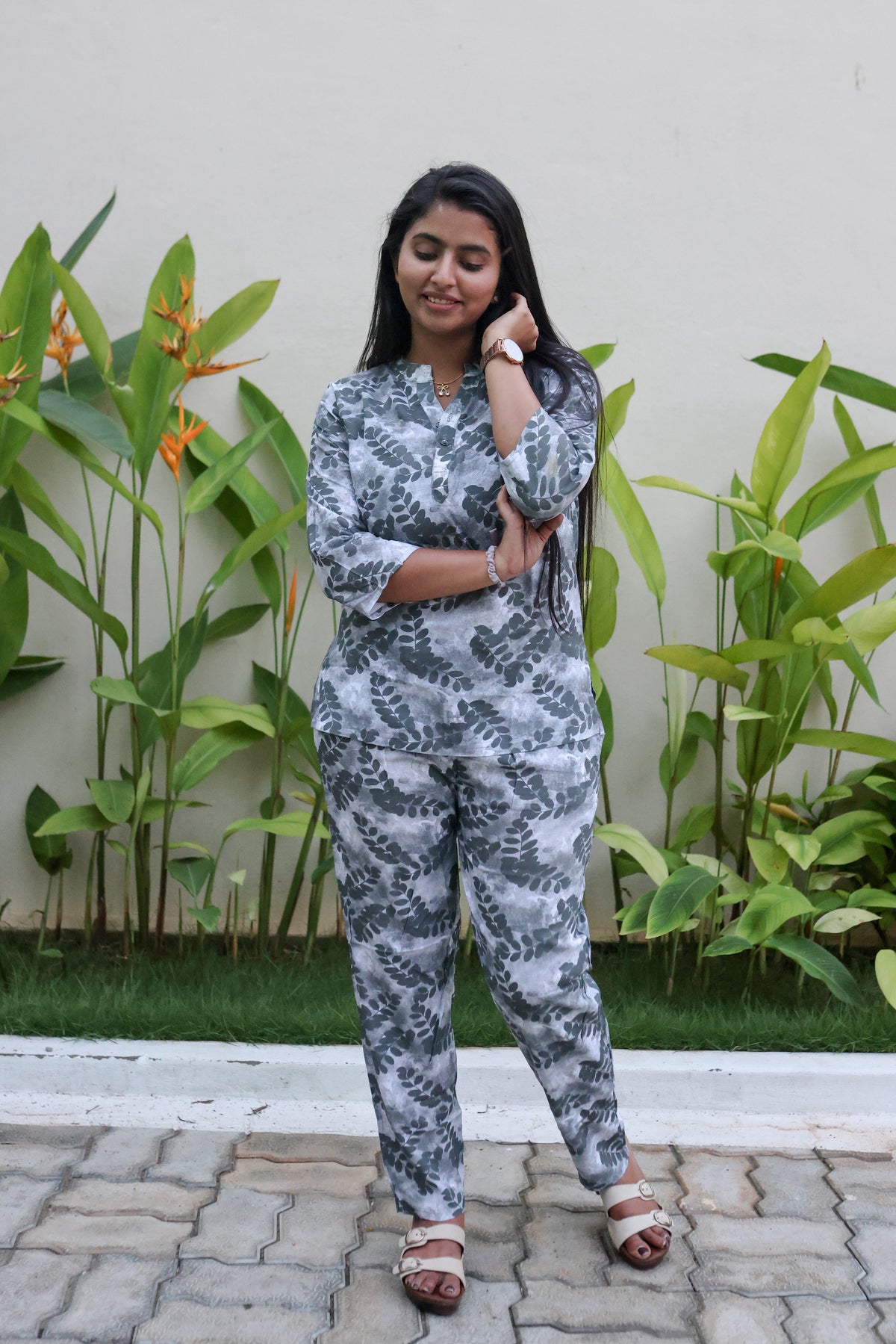Rayon Printed Stylish Night Suits Online