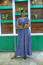 ALPINE Free Size Smocking Nighty | Beautiful Pleated Design | Side Pocket | Elastic Stretchable Model | Stylish Nighty for Trendy Women's(ALS-FS)