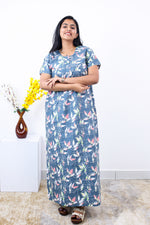 Regular Fit Cotton Printed Nighties