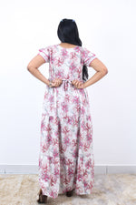 Stylish Alpine 3 Layer Frock Model Nighties| Fancy Sleeves & Neck Pattern| Side Pocket with Back Tie Rope | Perfect Nightwear Trendy Women's (AFK)