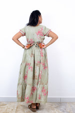 Stylish Alpine 3 Layer Frock Model Nighties| Fancy Sleeves & Neck Pattern| Side Pocket with Back Tie Rope | Perfect Nightwear Trendy Women's (AFK)