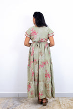 Stylish Alpine 3 Layer Frock Model Nighties| Fancy Sleeves & Neck Pattern| Side Pocket with Back Tie Rope | Perfect Nightwear Trendy Women's (AFK)