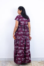 Stylish Alpine 3 Layer Frock Model Nighties| Fancy Sleeves & Neck Pattern| Side Pocket with Back Tie Rope | Perfect Nightwear Trendy Women's (AFK)