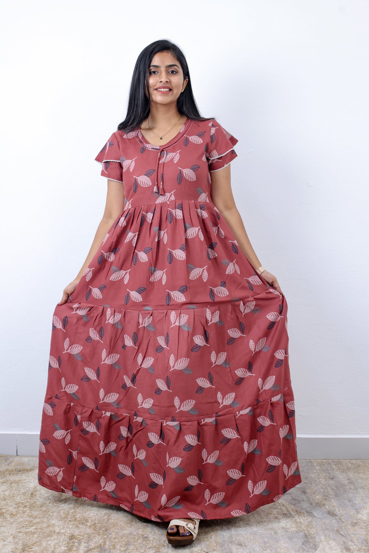 Buy Full Frock Model Nighties Online