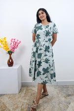 MANGAI new Premium Alpine MAXI Frock Nightgown's for Trending Collection's | Side Pocket with Back Tie Rope | Fancy Petal Sleeve's | Stylish Nightwear for Stylish Woman & Teenage Girl's  (MAL)