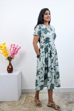 MANGAI new Premium Alpine MAXI Frock Nightgown's for Trending Collection's | Side Pocket with Back Tie Rope | Fancy Petal Sleeve's | Stylish Nightwear for Stylish Woman & Teenage Girl's  (MAL)