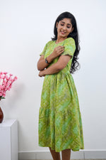 MANGAI new Premium Alpine MAXI Frock Nightgown's for Trending Collection's | Side Pocket with Back Tie Rope | Fancy Petal Sleeve's | Stylish Nightwear for Stylish Woman & Teenage Girl's  (MAL)