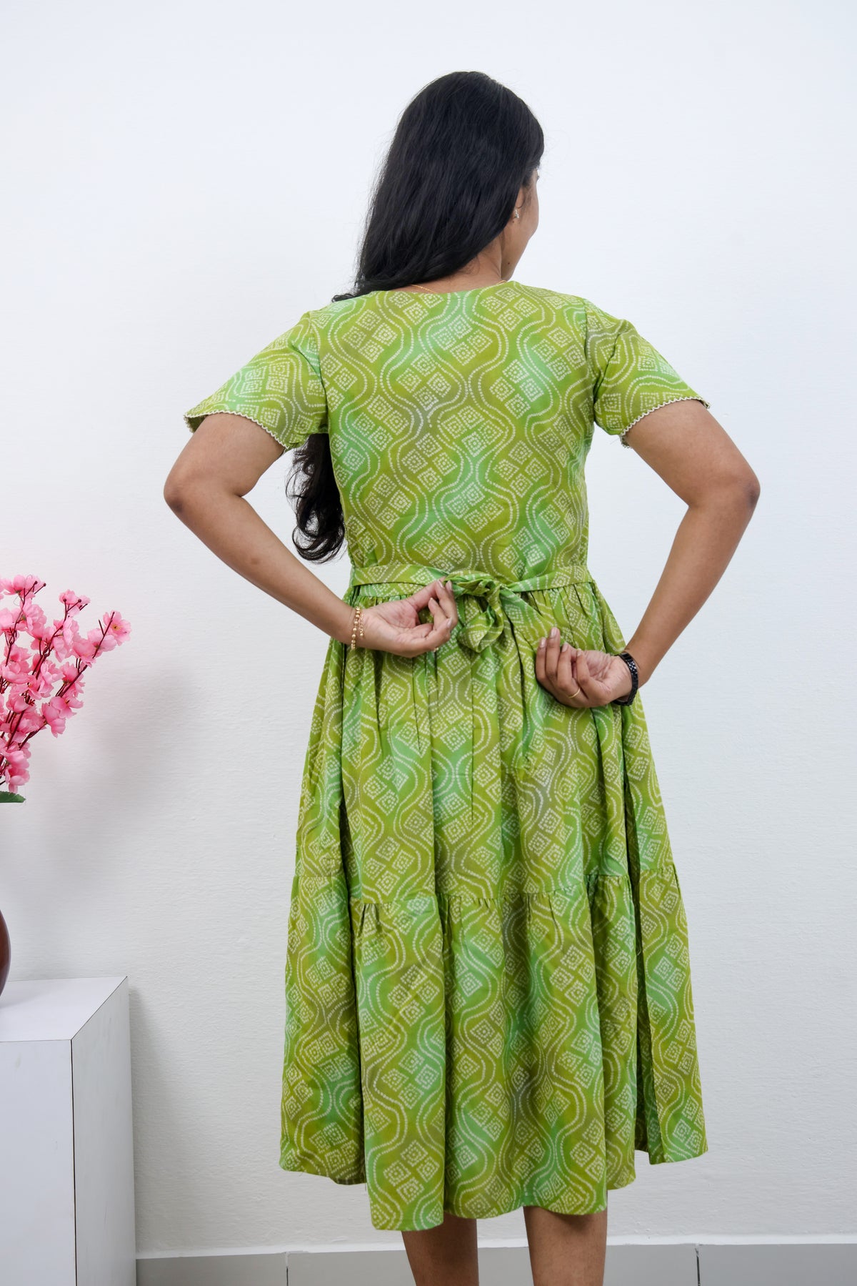 MANGAI new Premium Alpine MAXI Frock Nightgown's for Trending Collection's | Side Pocket with Back Tie Rope | Fancy Petal Sleeve's | Stylish Nightwear for Stylish Woman & Teenage Girl's  (MAL)