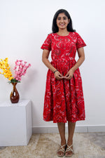 MANGAI new Premium Alpine MAXI Frock Nightgown's for Trending Collection's | Side Pocket with Back Tie Rope | Fancy Petal Sleeve's | Stylish Nightwear for Stylish Woman & Teenage Girl's  (MAL)