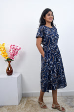 MANGAI new Premium Alpine MAXI Frock Nightgown's for Trending Collection's | Side Pocket with Back Tie Rope | Fancy Petal Sleeve's | Stylish Nightwear for Stylish Woman & Teenage Girl's  (MAL)