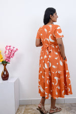 MANGAI new Premium Alpine MAXI Frock Nightgown's for Trending Collection's | Side Pocket with Back Tie Rope | Fancy Petal Sleeve's | Stylish Nightwear for Stylish Woman & Teenage Girl's  (MAL)