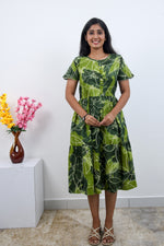 MANGAI new Premium Alpine MAXI Frock Nightgown's for Trending Collection's | Side Pocket with Back Tie Rope | Fancy Petal Sleeve's | Stylish Nightwear for Stylish Woman & Teenage Girl's  (MAL)