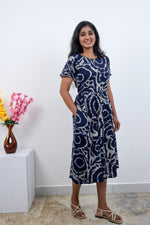 MANGAI new Premium Alpine MAXI Frock Nightgown's for Trending Collection's | Side Pocket with Back Tie Rope | Fancy Petal Sleeve's | Stylish Nightwear for Stylish Woman & Teenage Girl's  (MAL)