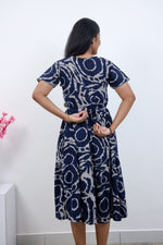 MANGAI new Premium Alpine MAXI Frock Nightgown's for Trending Collection's | Side Pocket with Back Tie Rope | Fancy Petal Sleeve's | Stylish Nightwear for Stylish Woman & Teenage Girl's  (MAL)