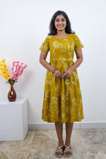 MANGAI new Premium Alpine MAXI Frock Nightgown's for Trending Collection's | Side Pocket with Back Tie Rope | Fancy Petal Sleeve's | Stylish Nightwear for Stylish Woman & Teenage Girl's  (MAL)