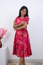 MANGAI new Premium Alpine MAXI Frock Nightgown's for Trending Collection's | Side Pocket with Back Tie Rope | Fancy Petal Sleeve's | Stylish Nightwear for Stylish Woman & Teenage Girl's  (MAL)