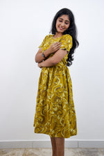 MANGAI new Premium Alpine MAXI Frock Nightgown's for Trending Collection's | Side Pocket with Back Tie Rope | Fancy Petal Sleeve's | Stylish Nightwear for Stylish Woman & Teenage Girl's  (MAL)