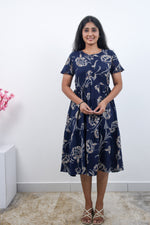 MANGAI new Premium Alpine MAXI Frock Nightgown's for Trending Collection's | Side Pocket with Back Tie Rope | Fancy Petal Sleeve's | Stylish Nightwear for Stylish Woman & Teenage Girl's  (MAL)