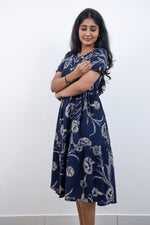 MANGAI new Premium Alpine MAXI Frock Nightgown's for Trending Collection's | Side Pocket with Back Tie Rope | Fancy Petal Sleeve's | Stylish Nightwear for Stylish Woman & Teenage Girl's  (MAL)