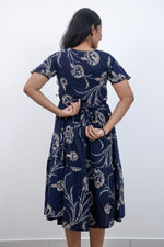 MANGAI new Premium Alpine MAXI Frock Nightgown's for Trending Collection's | Side Pocket with Back Tie Rope | Fancy Petal Sleeve's | Stylish Nightwear for Stylish Woman & Teenage Girl's  (MAL)