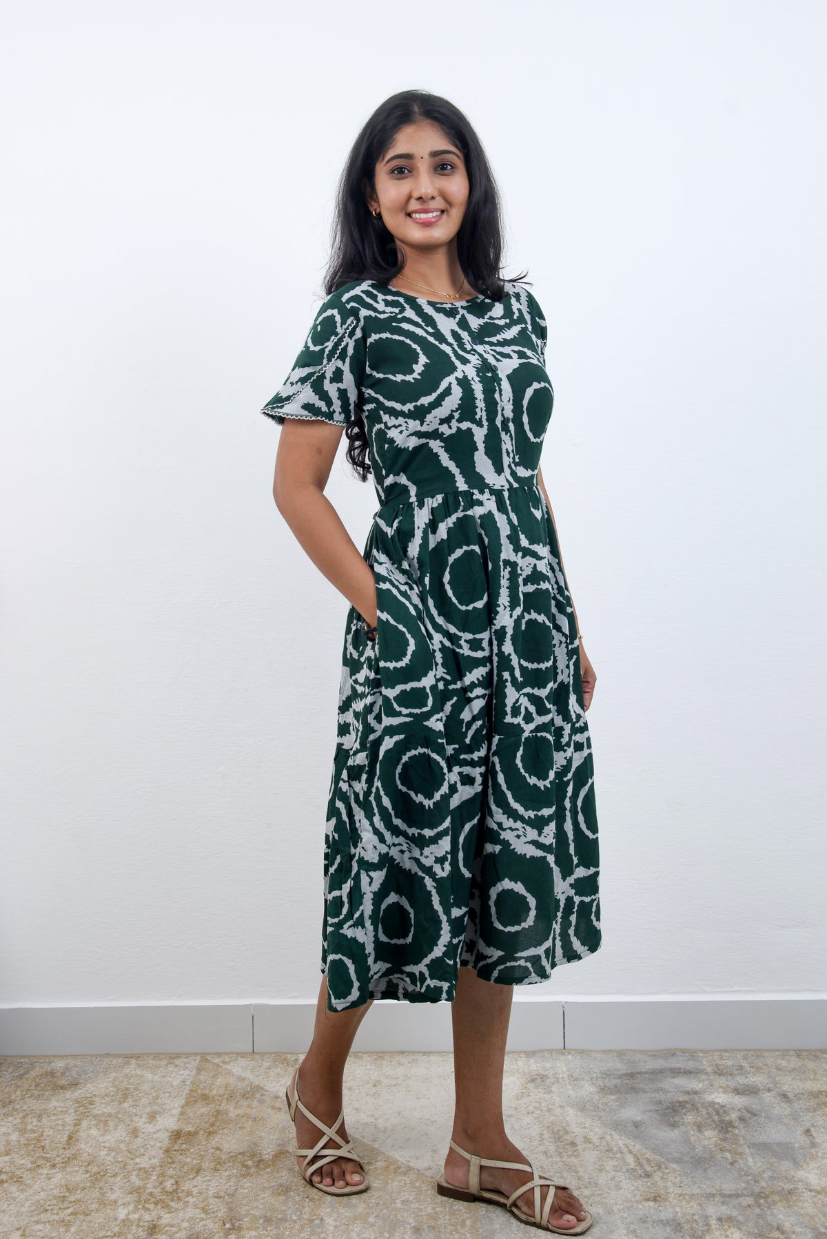 MANGAI new Premium Alpine MAXI Frock Nightgown's for Trending Collection's | Side Pocket with Back Tie Rope | Fancy Petal Sleeve's | Stylish Nightwear for Stylish Woman & Teenage Girl's  (MAL)