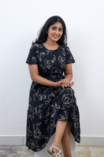 MANGAI new Premium Alpine MAXI Frock Nightgown's for Trending Collection's | Side Pocket with Back Tie Rope | Fancy Petal Sleeve's | Stylish Nightwear for Stylish Woman & Teenage Girl's  (MAL)