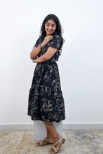 MANGAI new Premium Alpine MAXI Frock Nightgown's for Trending Collection's | Side Pocket with Back Tie Rope | Fancy Petal Sleeve's | Stylish Nightwear for Stylish Woman & Teenage Girl's  (MAL)