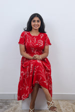 MANGAI new Premium Alpine MAXI Frock Nightgown's for Trending Collection's | Side Pocket with Back Tie Rope | Fancy Petal Sleeve's | Stylish Nightwear for Stylish Woman & Teenage Girl's  (MAL)