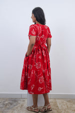 MANGAI new Premium Alpine MAXI Frock Nightgown's for Trending Collection's | Side Pocket with Back Tie Rope | Fancy Petal Sleeve's | Stylish Nightwear for Stylish Woman & Teenage Girl's  (MAL)