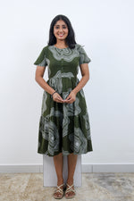 MANGAI new Premium Alpine MAXI Frock Nightgown's for Trending Collection's | Side Pocket with Back Tie Rope | Fancy Petal Sleeve's | Stylish Nightwear for Stylish Woman & Teenage Girl's  (MAL)