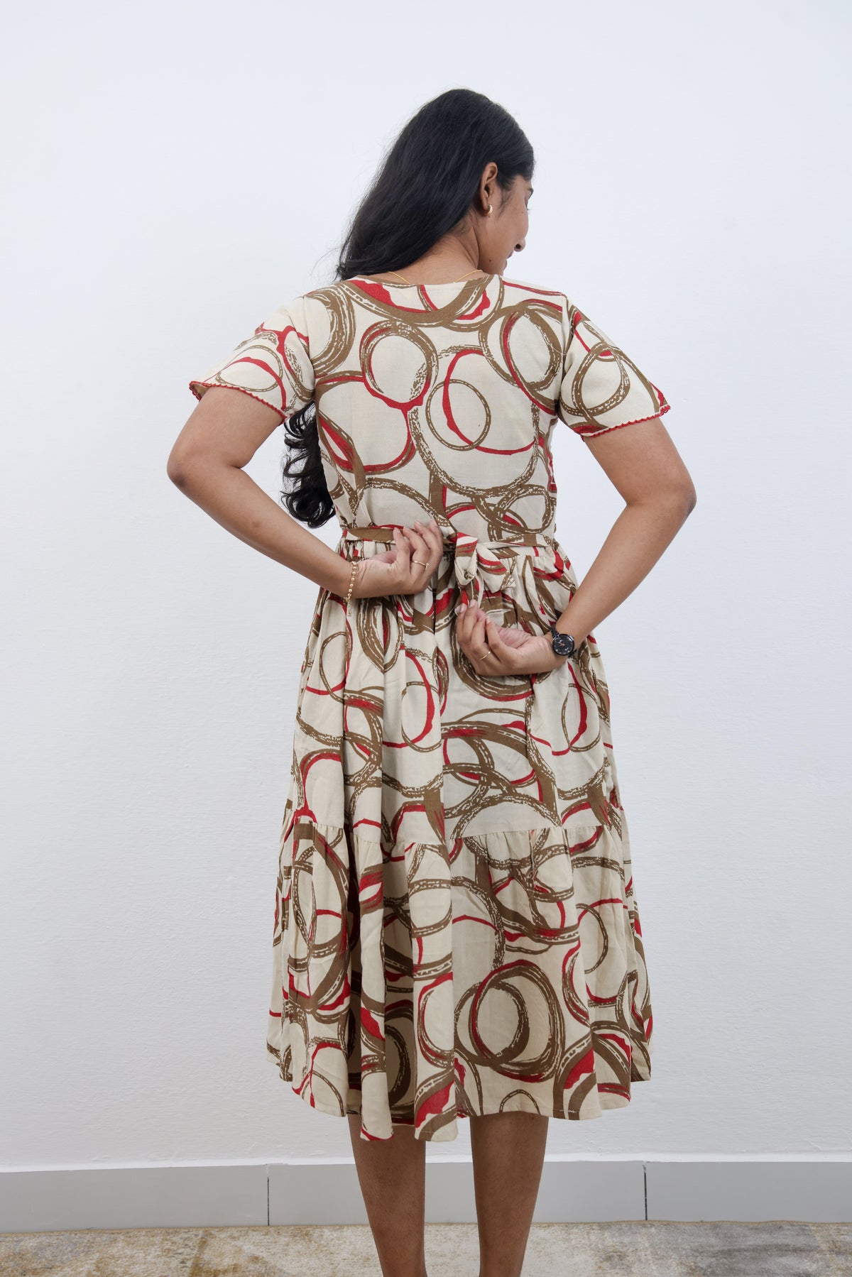 MANGAI new Premium Alpine MAXI Frock Nightgown's for Trending Collection's | Side Pocket with Back Tie Rope | Fancy Petal Sleeve's | Stylish Nightwear for Stylish Woman & Teenage Girl's  (MAL)