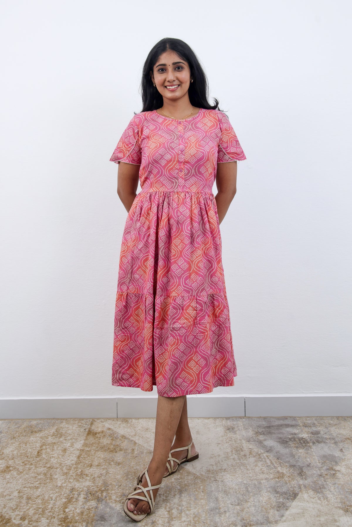 MANGAI new Premium Alpine MAXI Frock Nightgown's for Trending Collection's | Side Pocket with Back Tie Rope | Fancy Petal Sleeve's | Stylish Nightwear for Stylish Woman & Teenage Girl's  (MAL)