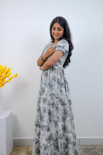 Stylish Alpine 3 Layer Frock Model Nighties| Fancy Sleeves & Neck Pattern| Side Pocket with Back Tie Rope | Perfect Nightwear Trendy Women's (AFK)