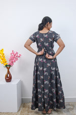 Stylish Alpine 3 Layer Frock Model Nighties| Fancy Sleeves & Neck Pattern| Side Pocket with Back Tie Rope | Perfect Nightwear Trendy Women's (AFK)