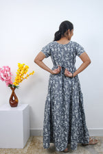 Stylish Alpine 3 Layer Frock Model Nighties| Fancy Sleeves & Neck Pattern| Side Pocket with Back Tie Rope | Perfect Nightwear Trendy Women's (AFK)