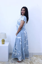 Imported Rayon Gathering Frock Model Night Gown's | Front Adjustable Gathering Style Rope Rope | Front Closed Button | Double Layer Sleeve | Trending Collection's for Stylish Women's (IRF)