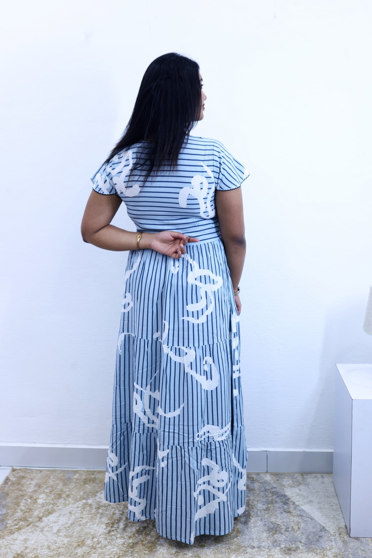 Imported Rayon Gathering Frock Model Night Gown's | Front Adjustable Gathering Style Rope Rope | Front Closed Button | Double Layer Sleeve | Trending Collection's for Stylish Women's (IRF)