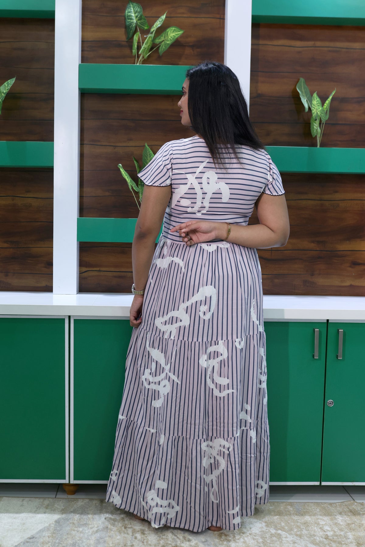 Imported Rayon Gathering Frock Model Night Gown's | Front Adjustable Gathering Style Rope Rope | Front Closed Button | Double Layer Sleeve | Trending Collection's for Stylish Women's (IRF)