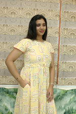 Imported Rayon Gathering Frock Model Night Gown's | Front Adjustable Gathering Style Rope Rope | Front Closed Button | Double Layer Sleeve | Trending Collection's for Stylish Women's (IRF)