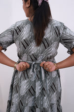 Mangai 3 Layer Frock Model Nighties Soft and Smooth Premium Quality Rayon Material , Fancy Frilled Sleeve Side Pocket , Back tie Rope Stylish Collection's for Trendy Women's (MRK)