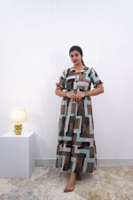 Mangai 3 Layer Frock Model Nighties Soft and Smooth Premium Quality Rayon Material , Fancy Frilled Sleeve Side Pocket , Back tie Rope Stylish Collection's for Trendy Women's (MRK)