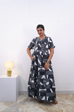 Mangai 3 Layer Frock Model Nighties Soft and smooth Premium Quality Rayon Material , Fancy Frilled Sleeve Side Pocket , Back tie Rope Stylish Collection's for Trendy Women's (MRK)