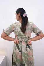 Mangai 3 Layer Frock Model Nighties Soft and smooth Premium Quality Rayon Material , Fancy Frilled Sleeve Side Pocket , Back tie Rope Stylish Collection's for Trendy Women's (MRK)