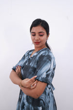 Mangai 3 Layer Frock Model Nighties Soft and Smooth Premium Quality Rayon Material , Fancy Frilled Sleeve Side Pocket , Back tie Rope Stylish Collection's for Trendy Women's (MRK)